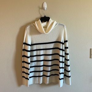 Small, striped, Old navy turtleneck